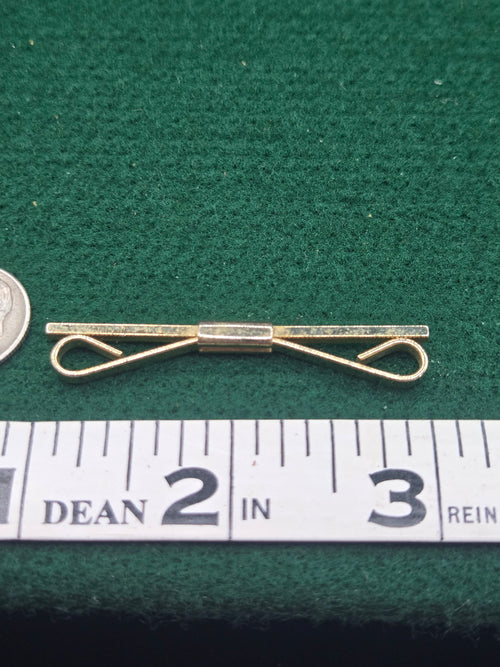 2" Mid-Century Textured Tie Bar