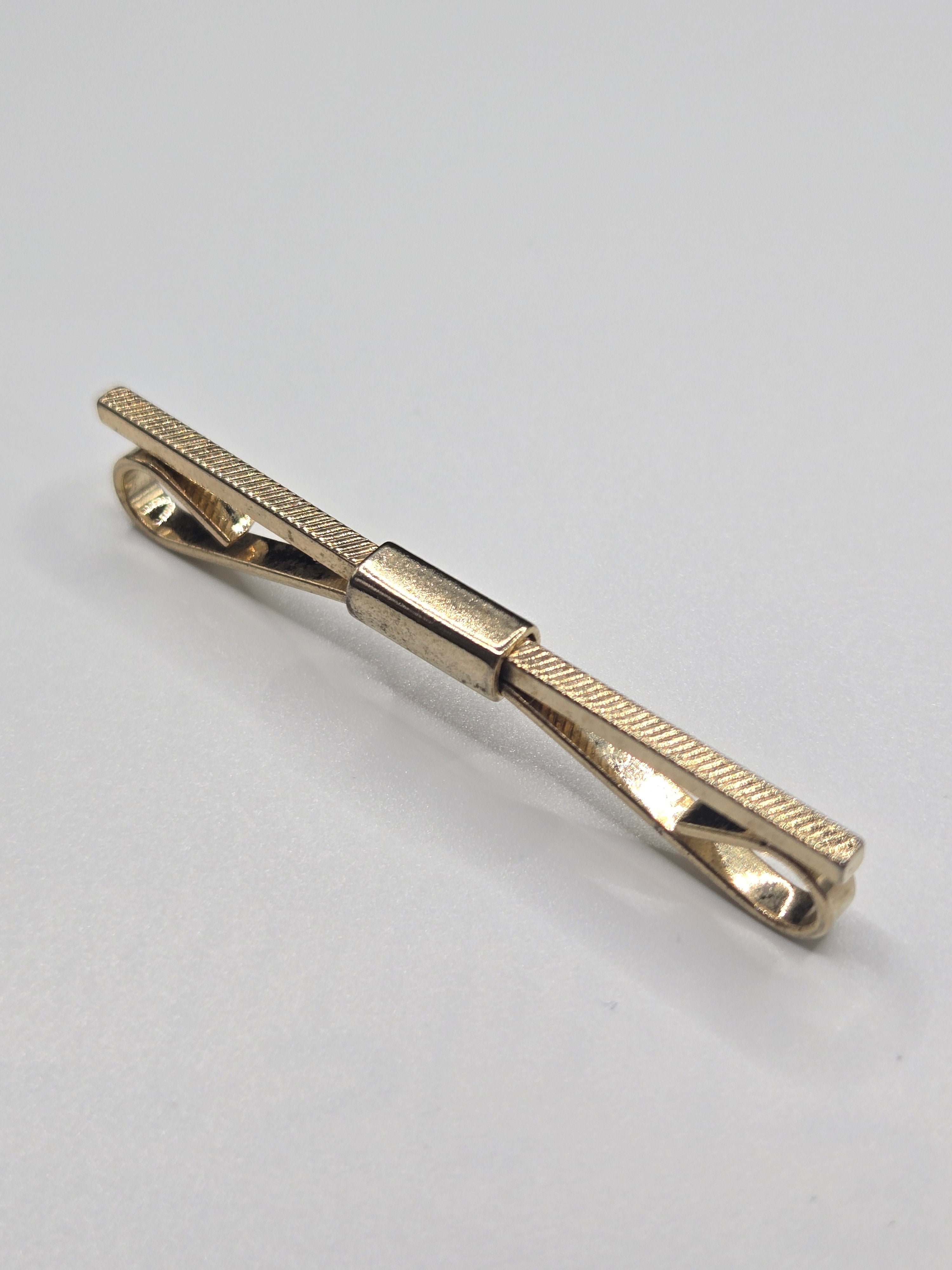 2" Mid-Century Textured Tie Bar