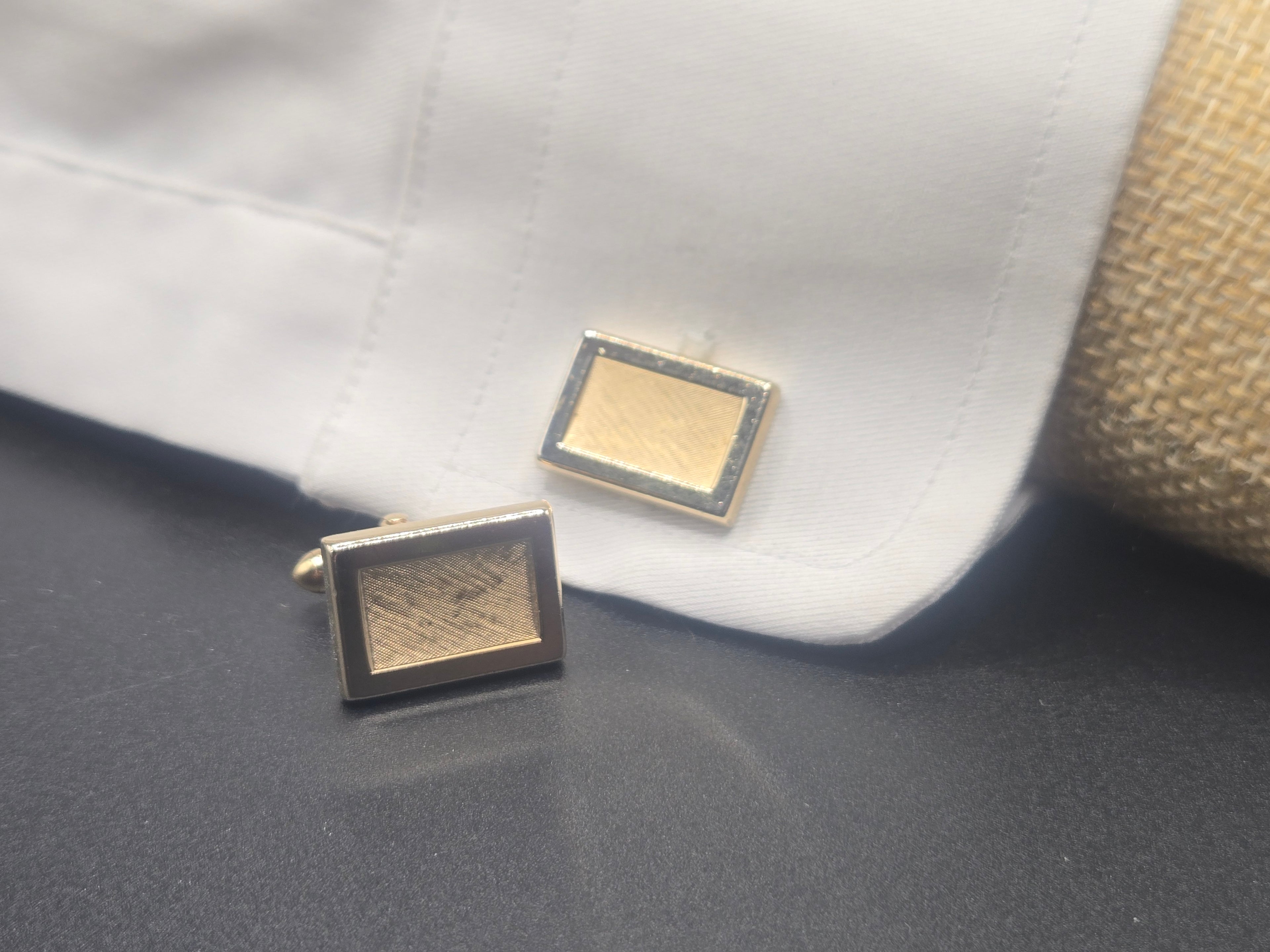 Mid Century Geometric Cufflinks