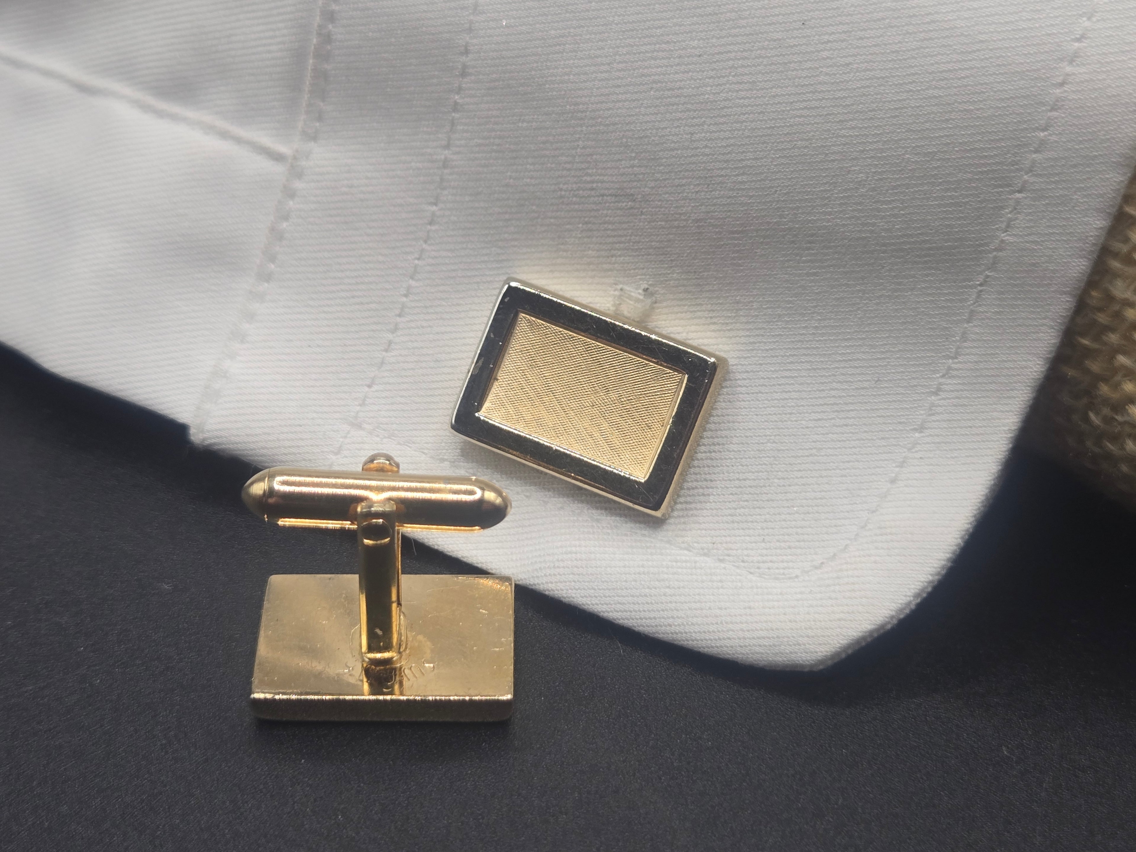 Mid Century Geometric Cufflinks