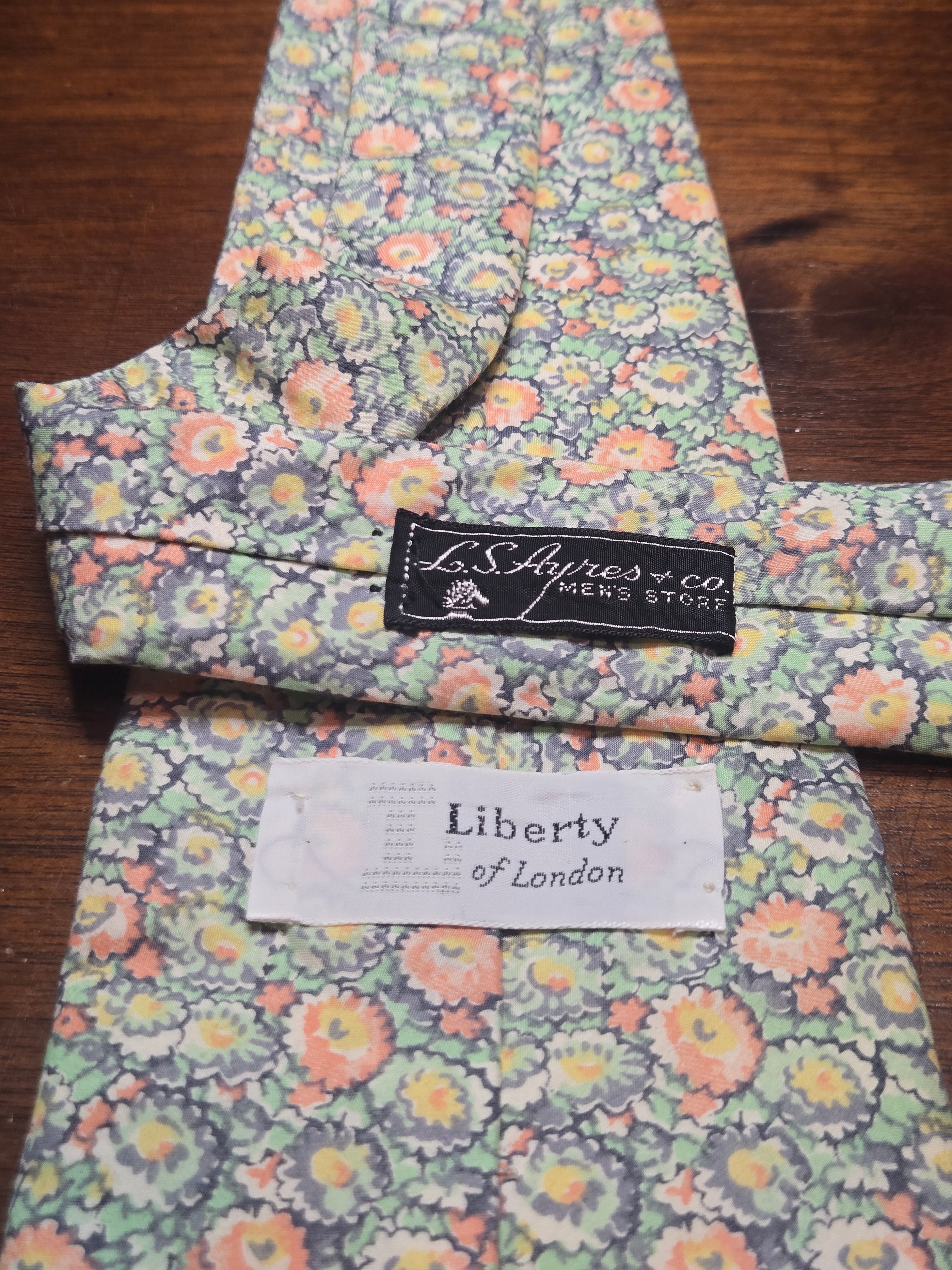 Liberty of London Cotton Tie | Pastel Floral