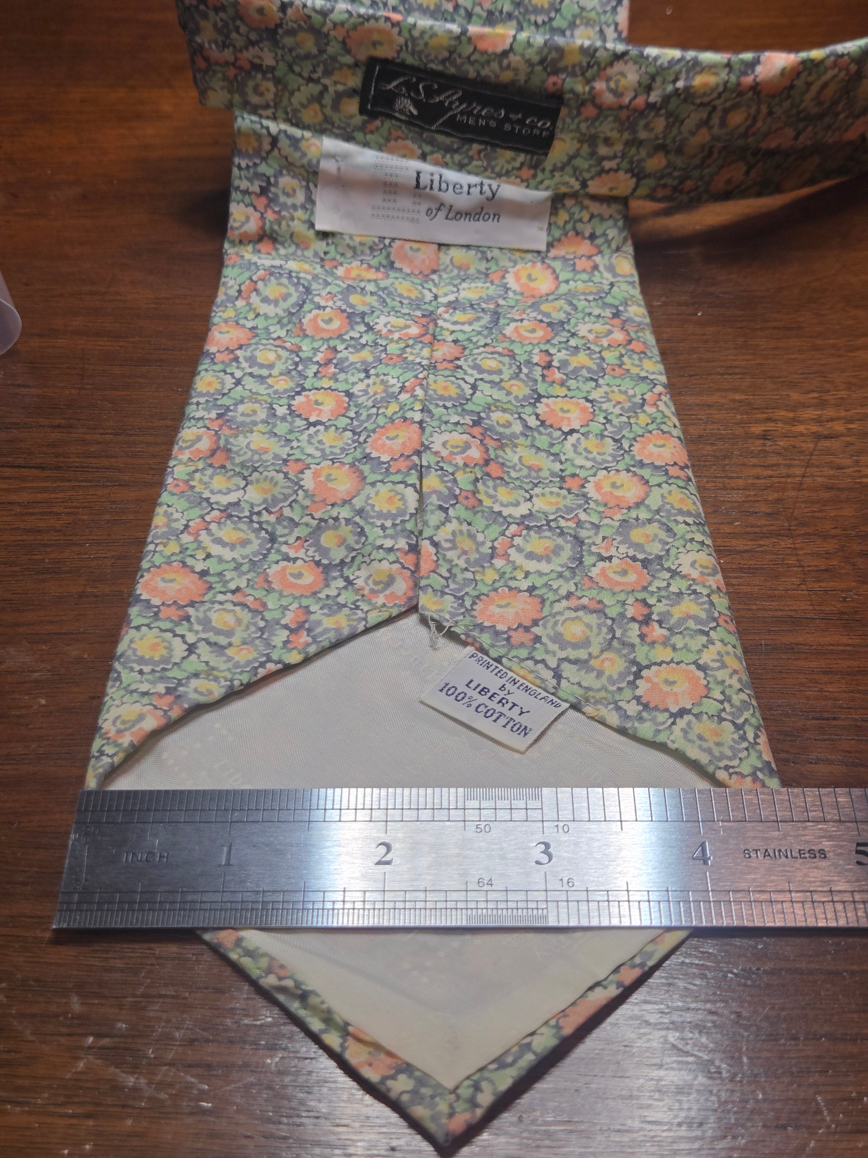 Liberty of London Cotton Tie | Pastel Floral