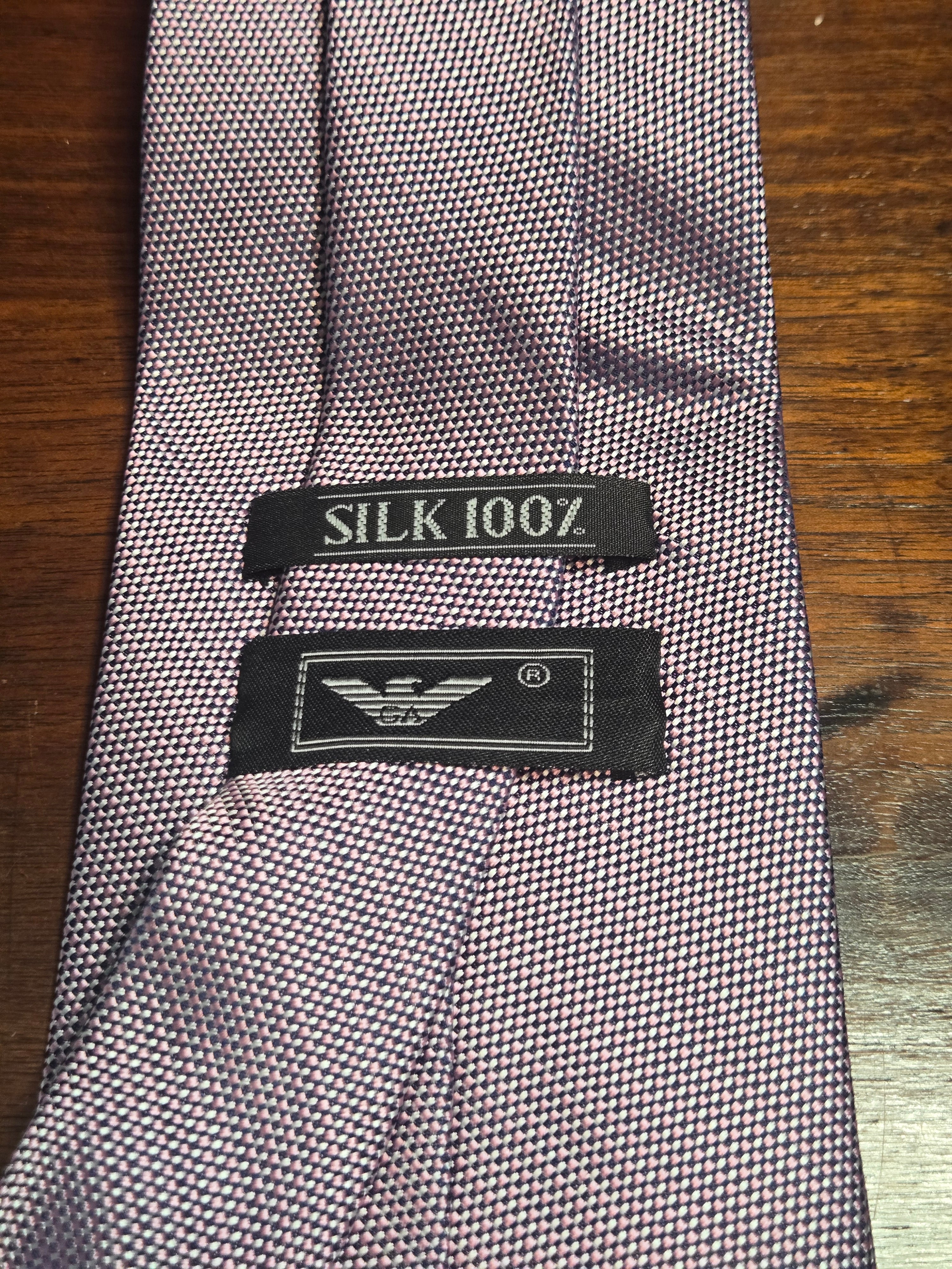 Giorgio Armani Silk Tie | Light Purple Business Classic