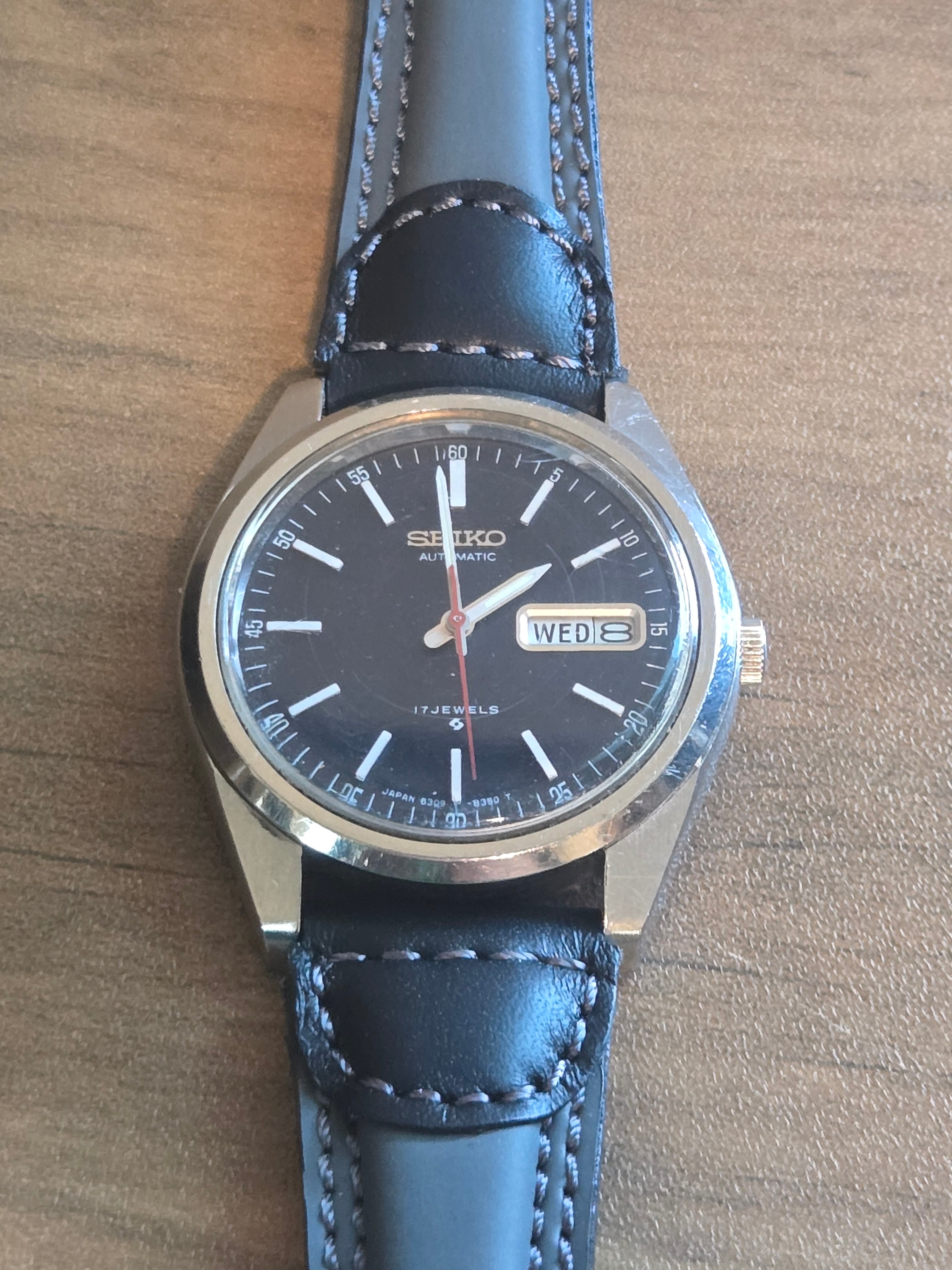 1968 Seiko 8350 Automatic Watch | 38mm